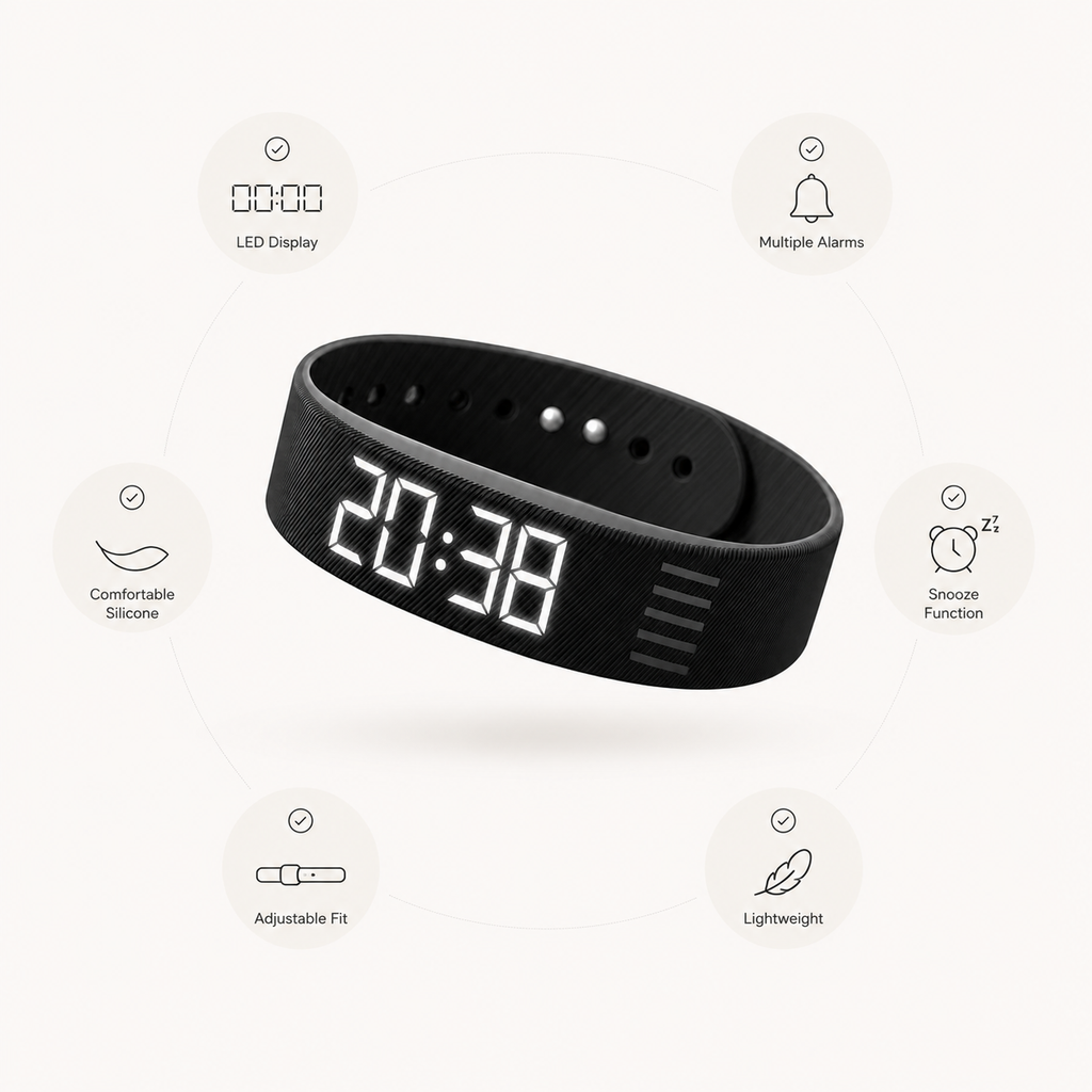 SilentRise™ Sleep Band - 100% Wake-Up